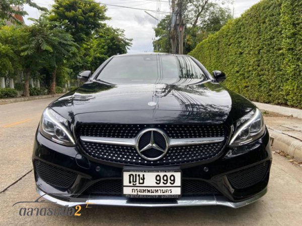 BENZ C250 COUPE ปี2017 สีดำ AUTO AMG ตัวTOP